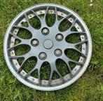 WIELDOP,spaken,grijs,doorsnede 39,5 cm,14 inch,zwart, grijs, Auto diversen, Wieldoppen, Ophalen of Verzenden, Gebruikt