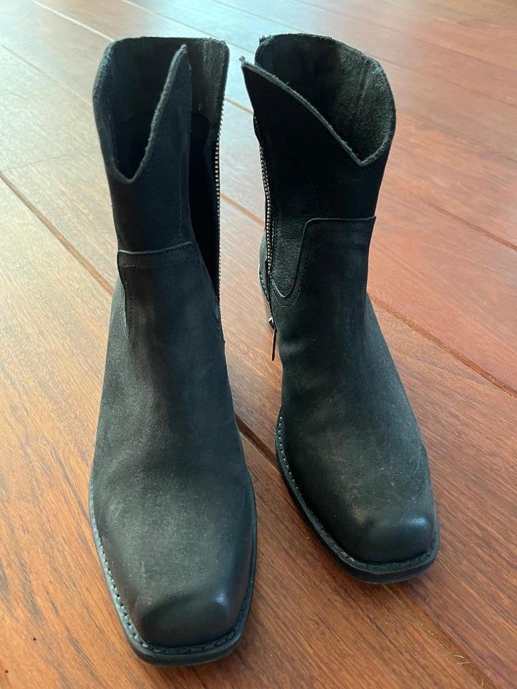 Shabbies laarzen maat 38 zwart, Kleding | Dames, Schoenen, Nieuw, Lage of Enkellaarzen, Zwart, Verzenden