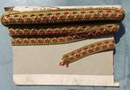 Vintage fournituren goud groen en rood 2 cm (AL102), Nieuw, Ophalen of Verzenden, Lint, Band of Elastiek