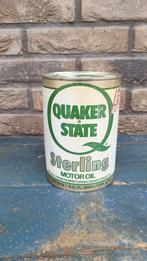 QUAKER STATE STERLING olie blik, Verzamelen, Blikken, Overige merken, Ophalen of Verzenden, Zo goed als nieuw