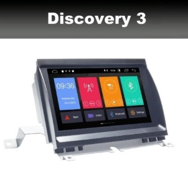 Land Rover Discovery 3 navigatie android 14 wifi dab carplay, Auto diversen, Autoradio's, Nieuw, Ophalen of Verzenden