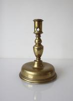 Antieke Spaanse kandelaar, belkandelaar, Antiek en Kunst, Antiek | Kandelaars, Ophalen of Verzenden, Koper of Brons