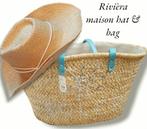 1 Rivièra maison rustic rattan hoed
&
1 Rivièra maison  tas, Huis en Inrichting, Woonaccessoires | Overige, Ophalen of Verzenden