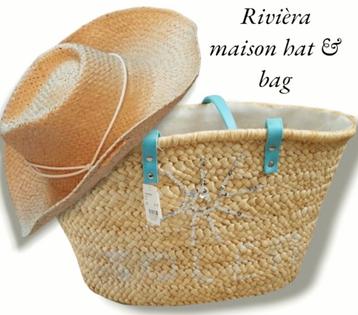 1 Rivièra maison rustic rattan hoed
&
1 Rivièra maison  tas
 beschikbaar voor biedingen
