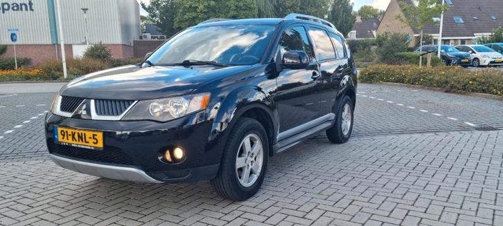 Mitsubishi Outlander 2.4 MPI 2WD 2010 Zwart, Auto's, Mitsubishi, Particulier, Outlander, ABS, Airbags, Airconditioning, Boordcomputer