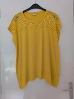 Only Carmakoma Gele Top Maat 46/48 Ongedragen, Geel, Nieuw, Only Carmakoma, Shirt of Top
