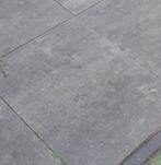 58m2 60x60 betontegels grijs antraciet gemeleerd, Ophalen of Verzenden, Zo goed als nieuw, Beton, Terrastegels