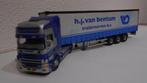 Corgi Scania tautliner H J Van Bentum trailer service NL GB, Ophalen of Verzenden, Zo goed als nieuw, Bus of Vrachtwagen, Corgi