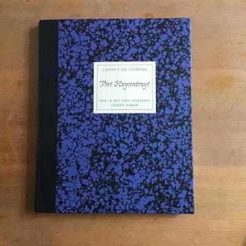 Carnet de Cuisine - Piet Huysentruyt - kookboek - NIEUW beschikbaar voor biedingen