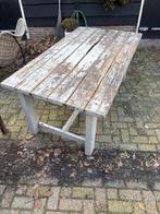 GRATIS Zware tuintafel - 180 x 100, Tuin en Terras, Tuintafels, Ophalen, Gebruikt, Rechthoekig