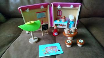 Houten Speelgoed Restaurant/Café - Meeneembaar! beschikbaar voor biedingen