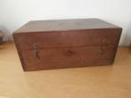 Antiek Hout Waterschap Bemonster Kistje 1960, Antiek en Kunst, Verzenden