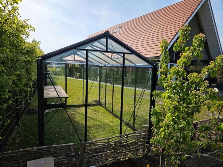 GRATIS ACCESSOIRES BIJ AANSCHAF VAN KWEEK KAS! t.w.v. 438,-, Tuin en Terras, Kassen, Nieuw, Kweekkas, Aluminium, Glas, Ophalen