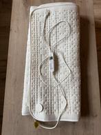 Inventum Elektrische Deken 160x80 - Zo goed als nieuw, Huis en Inrichting, Ophalen, Eenpersoons, Wit, Deken of Dekbed