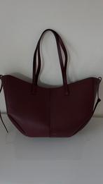 Polène Cyme groot black cherry, Sieraden, Tassen en Uiterlijk, Tassen | Damestassen, Ophalen of Verzenden, Zo goed als nieuw, Overige kleuren
