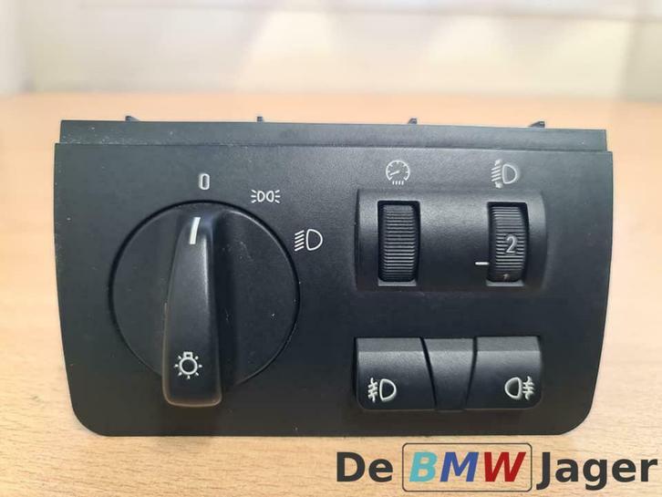 Lichtschakelaar zwart BMW X5 E53 61318372204, Auto-onderdelen, Dashboard en Schakelaars, BMW, Gebruikt, Ophalen of Verzenden