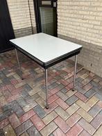 Retro tafel uitschuifbaar, Huis en Inrichting, Ophalen, Gebruikt, 100 tot 150 cm, 50 tot 100 cm