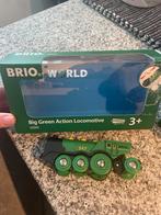 Brio world big green action locomotive 33593 nieuw, Kinderen en Baby's, Speelgoed | Houten speelgoed, Ophalen of Verzenden, Zo goed als nieuw