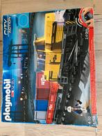 Playmobil elektrische treinen en heel veel spoor, Kinderen en Baby's, Speelgoed | Playmobil, Ophalen, Gebruikt, Complete set