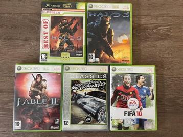 diverse xbox 360 games beschikbaar voor biedingen