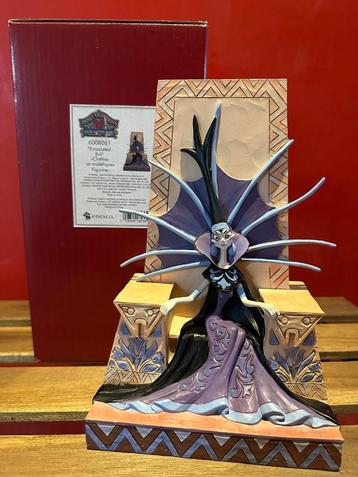 Disney Traditions showcase Jim Shore Yzma Keizer Kuzco beschikbaar voor biedingen