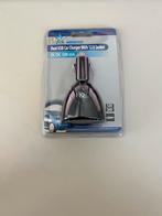 Hq P. sup. usb202 Dubbele Usb Autolader met 12 V Aansluiting, HQ, HQ, Nieuw, Ophalen of Verzenden