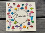 Handgemaakte paddenstoelen kaart 'bedankt', Ophalen of Verzenden, Nieuw, Natuur