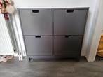 Mooie ikea Stall donkergrijs schoenenkast, Ophalen, Gebruikt