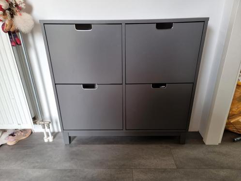 Mooie ikea Stall donkergrijs schoenenkast, Huis en Inrichting, Kasten | Schoenenkasten, Gebruikt, Ophalen