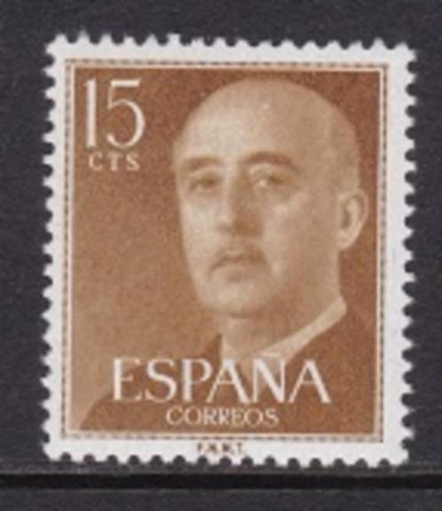 1052 - Spanje michel 1041b postfris , Generaal Franco, Postzegels en Munten, Postzegels | Europa | Spanje, Postfris, Verzenden