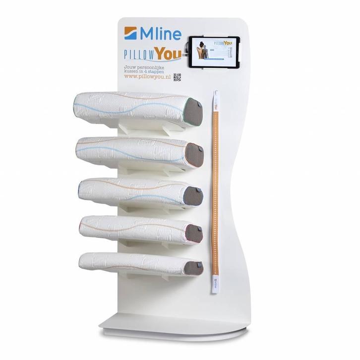 M-line pillow you kussens roze en fuchsia  nieuw, Huis en Inrichting, Woonaccessoires | Kussens, Nieuw, Wit, Vierkant, Ophalen of Verzenden