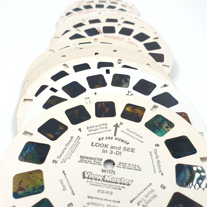 Demo viewmaster reels, Verzamelen, Speelgoed, Gebruikt, Ophalen of Verzenden
