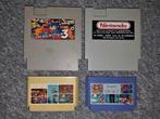 Nintendo NES - set van 4 (multi) cartridges, Gebruikt, Overige genres, 1 speler, Ophalen of Verzenden