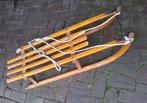 Houten Slee Davos met kleine nieuw snowboardje, Ophalen, Gebruikt, Hout