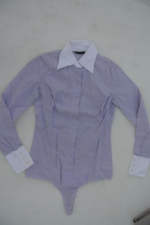 Brian Dales body blouse 40, Kleding | Dames, Blouses en Tunieken, Zo goed als nieuw, Maat 38/40 (M), Paars, Ophalen of Verzenden