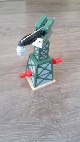 Thomas de trein Hout Cranky, Kinderen en Baby's, Speelgoed | Thomas de Trein, Zo goed als nieuw, Ophalen of Verzenden