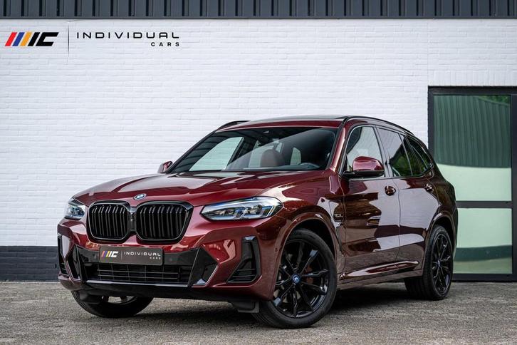 BMW X3 xDrive30e M-Sport INDIVIDUAL Carbon Tartufo Pano, Auto's, BMW, Bedrijf, Te koop, X3, 360° camera, 4x4, ABS, Achteruitrijcamera