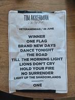 Setlist Tim Akkerman & The Ivy League, Ophalen of Verzenden, Zo goed als nieuw