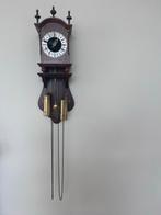 Antieke Wandklok met Gewichten, Ophalen of Verzenden