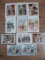 Franse Reclamekaarten - Au Bon Marche - verschillende series, Ophalen of Verzenden, Voor 1920, Ongelopen, Overige thema's