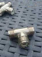 5 x UHF CONNECTOR T STUK 3X VROUW, Ophalen of Verzenden, Nieuw, Toebehoren