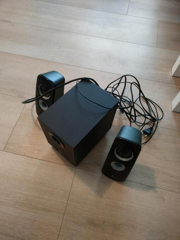 Logitech 2.1 Speakerset, Computers en Software, Pc speakers, Gebruikt, Audiokanaal 2.1, Ophalen of Verzenden