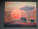 Olifant canvas poster afrika, Ophalen
