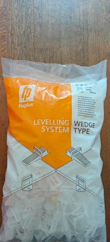 Fix Plus Levelling Clips 2000 stuks 1,5mm NIEUW! beschikbaar voor biedingen
