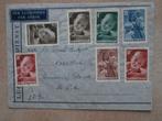 NL 1947; Luchtpostenvelop met serie KINDERZEGELS LEES, Verzenden, Envelop
