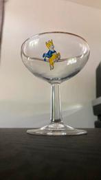 Vintage Babycham glazen, coupes 6 stuks, Ophalen of Verzenden, Zo goed als nieuw, Overige typen