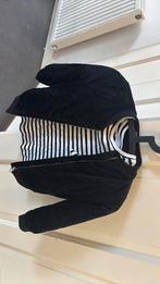 Zwart jasje en wart wit shirt name it 116, Ophalen of Verzenden, Zo goed als nieuw, Meisje, Shirt of Longsleeve