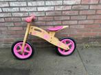 Roze Houten Loopfiets - Zo Goed Als Nieuw!, Ophalen, Zo goed als nieuw