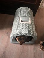 Curver kattenbak lichtblauw, Ophalen, Zo goed als nieuw, Gesloten