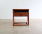 Vintage deens bijzettafel nachtkastje door Aksel Kjersgaard, Huis en Inrichting, Tafels | Sidetables, Info@ak.dk, Minder dan 50 cm